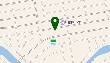 宅配ロッカーPUDO ヤックスドラッグ 君津人見店の地図画像