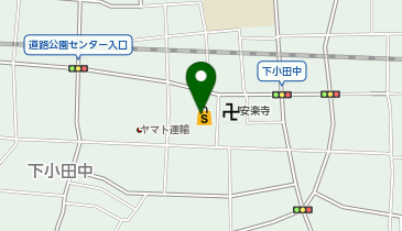 宅配ロッカーPUDO いなげや 川崎下小田中店の地図画像