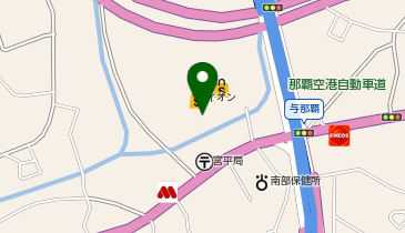 宅配ロッカーPUDO イオン 南風原店の地図画像