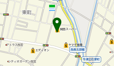 宅配ロッカーPUDO 関西スーパー 浜松原店の地図画像