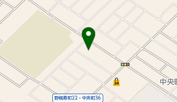 宅配ロッカーPUDO ヤマト運輸 江別中央センターの地図画像