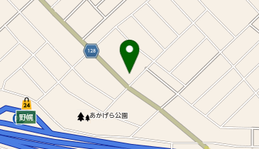 宅配ロッカーPUDO ヤマト運輸 江別白樺通センターの地図画像