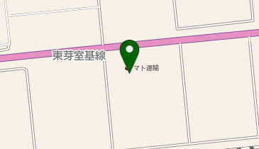 宅配ロッカーPUDO ヤマト運輸 東芽室センターの地図画像
