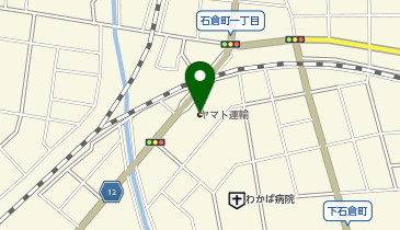 宅配ロッカーPUDO ヤマト運輸 新前橋営業所の地図画像