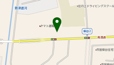 宅配ロッカーPUDO ヤマト運輸 住之江柴谷センターの地図画像