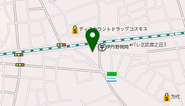 宅配ロッカーPUDO ヤマト運輸 伊丹野間センターの地図画像