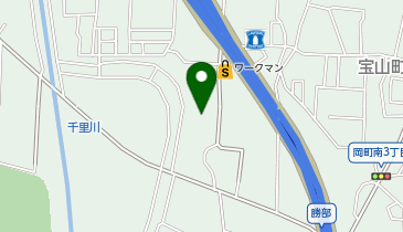 宅配ロッカーPUDO ヤマト運輸 勝部センターの地図画像