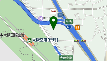 宅配ロッカーPUDO ヤマト運輸 豊中宮山町センターの地図画像