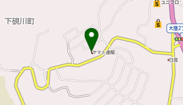 宅配ロッカーPUDO ヤマト運輸 徳王センターの地図画像