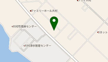 宅配ロッカーPUDO ヤマト運輸 大村空港通センターの地図画像