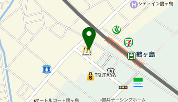 宅配ロッカーPUDO コモディイイダ 鶴ヶ島店の地図画像