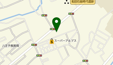 宅配ロッカーPUDO スーパーアルプス 長房店の地図画像