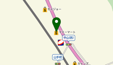 宅配ロッカーPUDO マミーマート 飯能武蔵丘店の地図画像