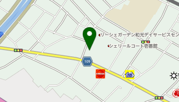 宅配ロッカーPUDO ウエルシア 和光丸山台店の地図画像
