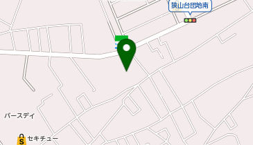 宅配ロッカーPUDO ウエルシア 狭山北入曽店の地図画像