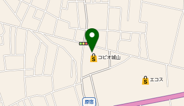 宅配ロッカーPUDO スーパーアルプス 城山店の地図画像