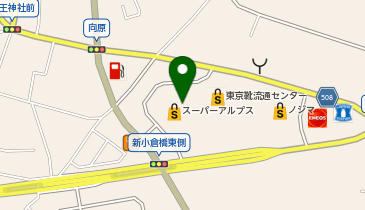 宅配ロッカーPUDO スーパーアルプス 相模原インター店の地図画像