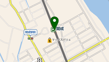 宅配ロッカーPUDO 小田急電鉄 開成駅の地図画像