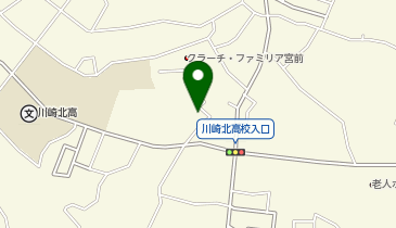 宅配ロッカーPUDO レオパレス21 エーゼの地図画像