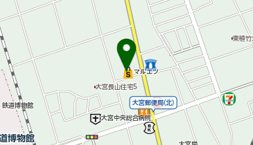 宅配ロッカーPUDO マルエツ 大成店の地図画像