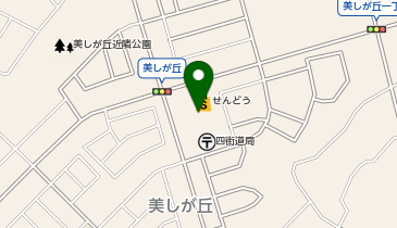 宅配ロッカーPUDO せんどう 美しが丘店の地図画像