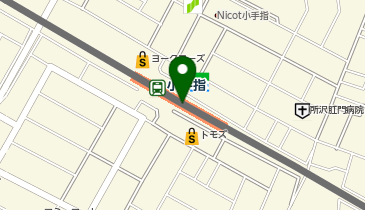 宅配ロッカーPUDO 西武鉄道 小手指駅の地図画像