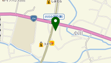 宅配ロッカーPUDO ウエルシア 小川町店の地図画像