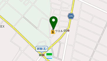 宅配ロッカーPUDO ウエルシア 熊谷籠原店の地図画像