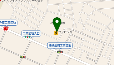 宅配ロッカーPUDO ザ・ビッグ 相模原西橋本店の地図画像