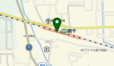 宅配ロッカーPUDO JR西日本 網干駅の地図画像