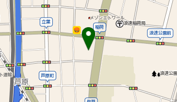 宅配ロッカーPUDO ライフ 塩草店の地図画像