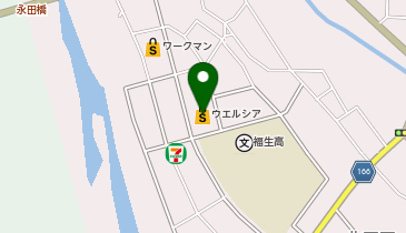 宅配ロッカーPUDO ウエルシア 福生北田園店の地図画像