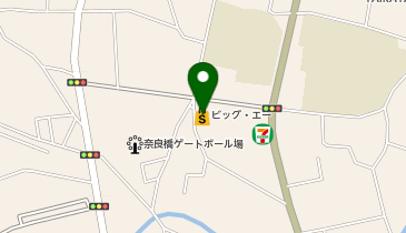 宅配ロッカーPUDO Big-A 東大和奈良橋店の地図画像