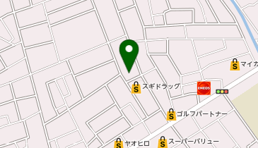 宅配ロッカーPUDO レオパレス21 クレイノ新グリーンハイツの地図画像