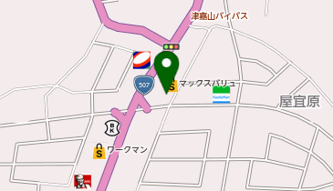 宅配ロッカーPUDO マックスバリュ 八重瀬店の地図画像