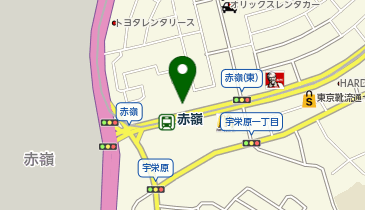 宅配ロッカーPUDO フレッシュプラザユニオン 赤嶺店の地図画像