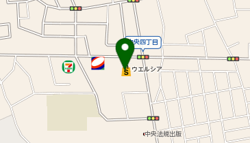 宅配ロッカーPUDO ウエルシア 東大和立野店の地図画像