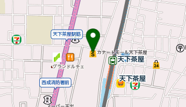 宅配ロッカーPUDO イズミヤ 天下茶屋店の地図画像