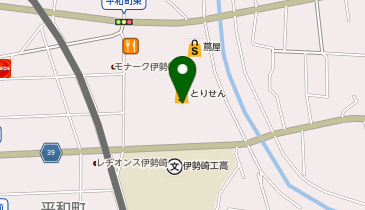 宅配ロッカーPUDO とりせん 平和町店の地図画像