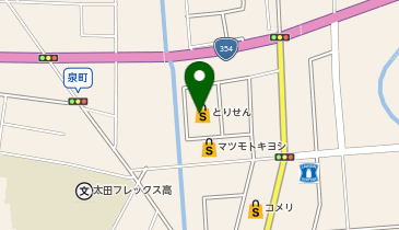 宅配ロッカーPUDO とりせん 下田島店の地図画像