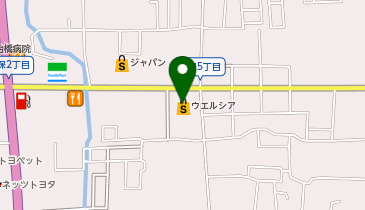 宅配ロッカーPUDO ウエルシア 松原阿保店の地図画像