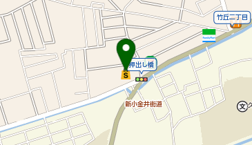 宅配ロッカーPUDO ウェルパーク 清瀬竹丘店の地図画像