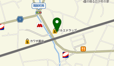 宅配ロッカーPUDO マルエドラッグ 大胡店の地図画像