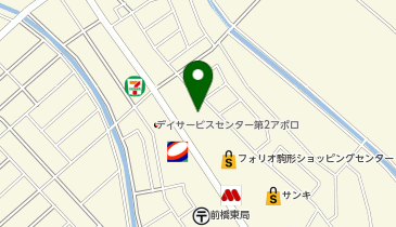 宅配ロッカーPUDO フレッセイ フォリオ駒形店の地図画像
