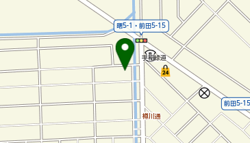 宅配ロッカーPUDO ヤマト運輸 札幌前田センターの地図画像