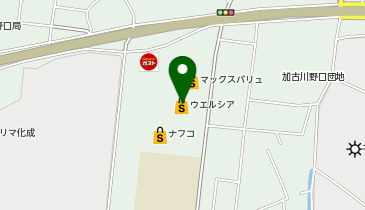 宅配ロッカーPUDO ウエルシア 加古川水足店の地図画像
