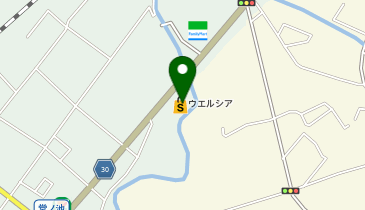宅配ロッカーPUDO ウエルシア 貝塚半田店の地図画像