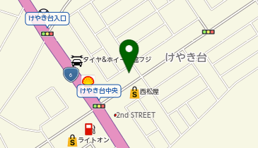 宅配ロッカーPUDO ウエルシア 水戸けやき台店の地図画像