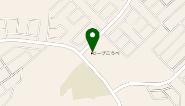 宅配ロッカーPUDO コープこうべ コープミニ 月が丘店の地図画像