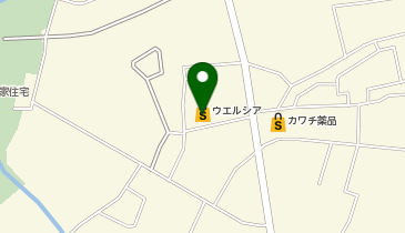 宅配ロッカーPUDO ウエルシア 古河鴻巣店の地図画像